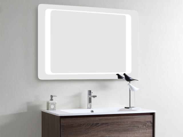 Espejo De Baño Torino Reflekta 650x750x4 Milímetros 
